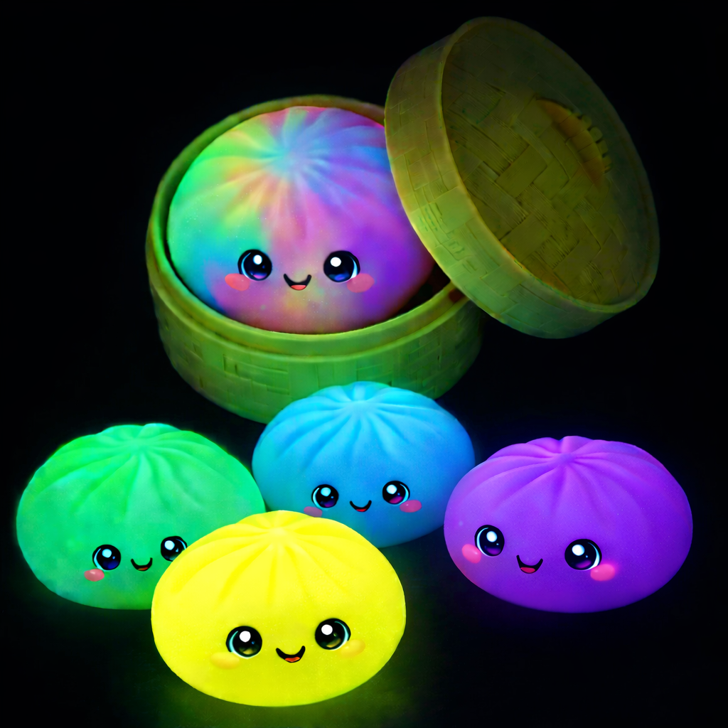 Coming Soon.. 4” Mystery Squishy Dumpling - Glow in the Dark